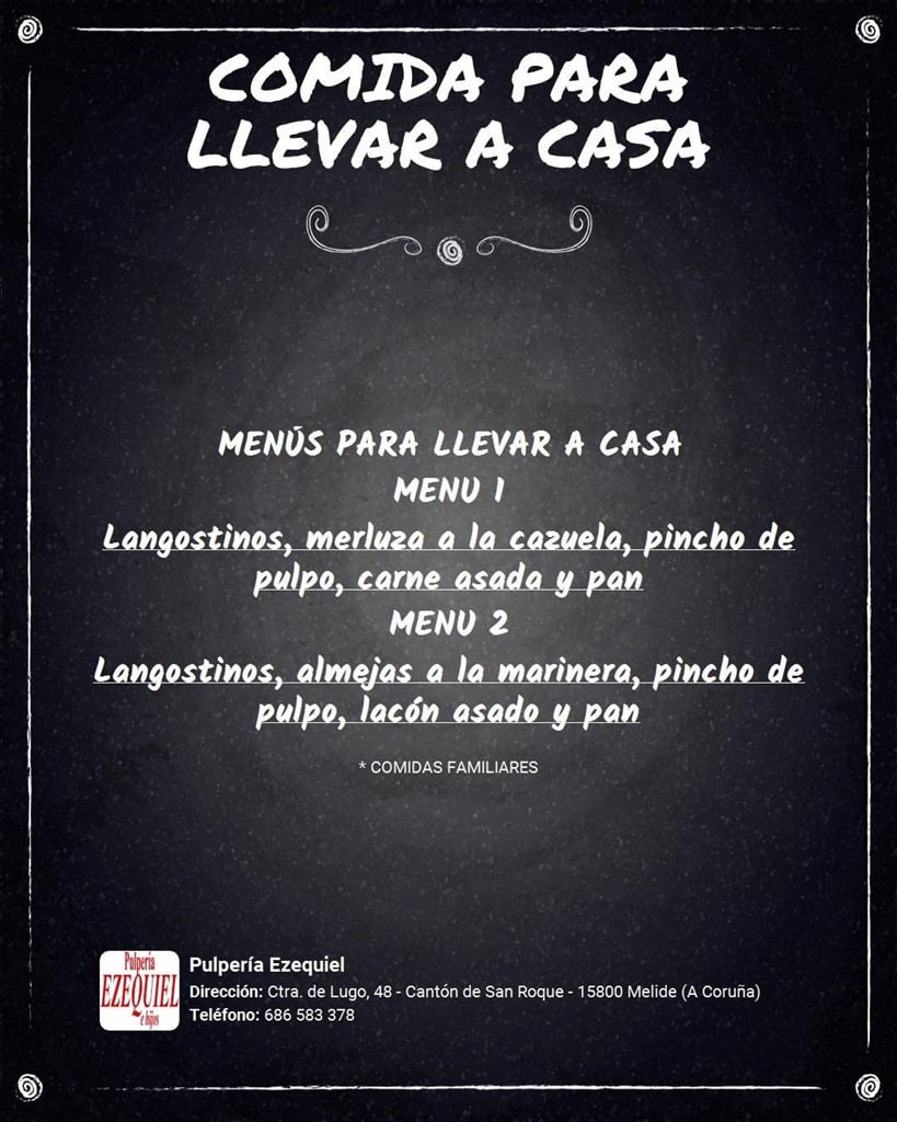 COMIDA PARA LLEVAR A CASA - Imagen 1